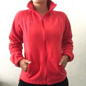 Columbia zip up sweater